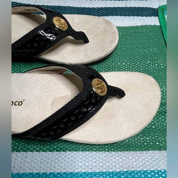 🎉✨ NWOT- Spenco Starboard Orthotic Memory Foam Women’s Size 8B Leather Sandals - Picture 6 of 17